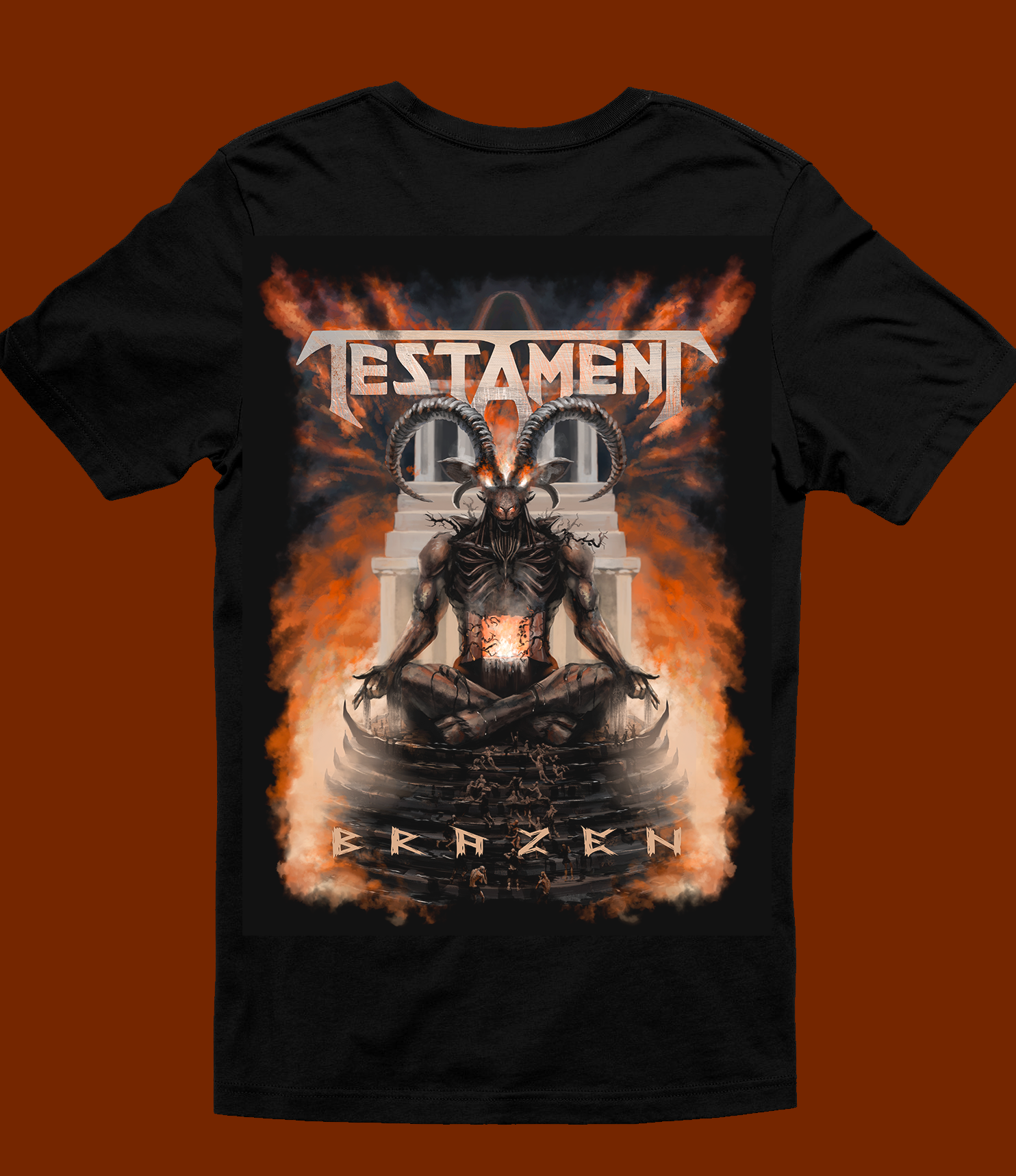 Exclusive T-shirt artwork extending the brand beyond the product itself.