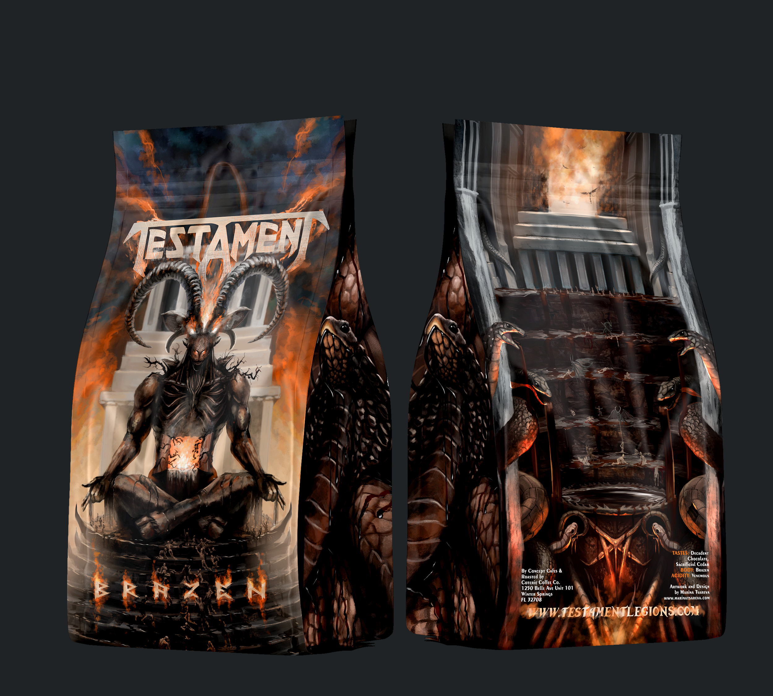 Coffee Package Illustration and Graphic Design. Premium coffee packaging designed for both retail presentation and brand recognition.