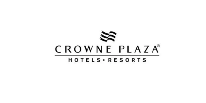 Crowne Plaza Hotels & Resorts logo on a white background.