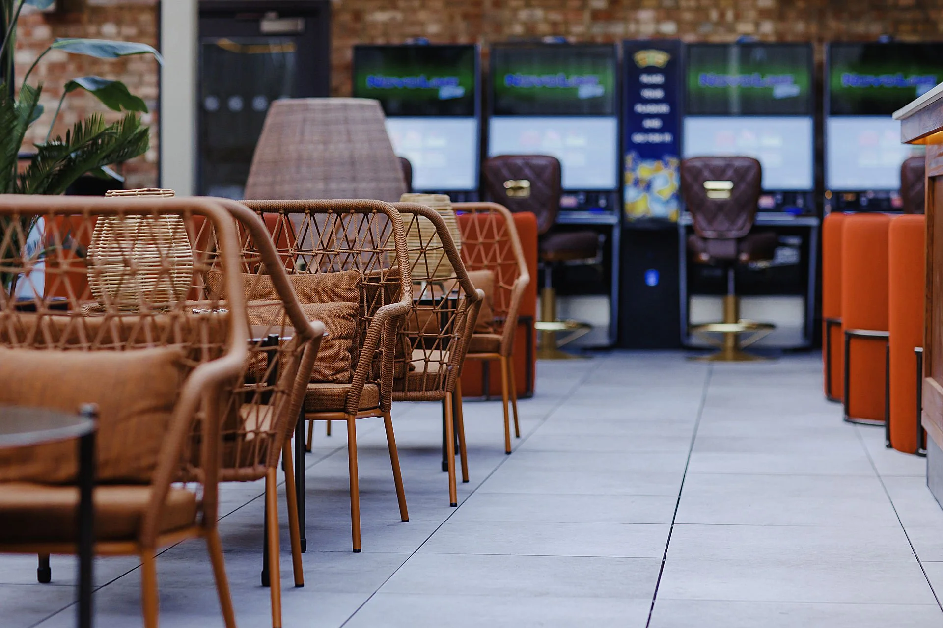 Outside seating