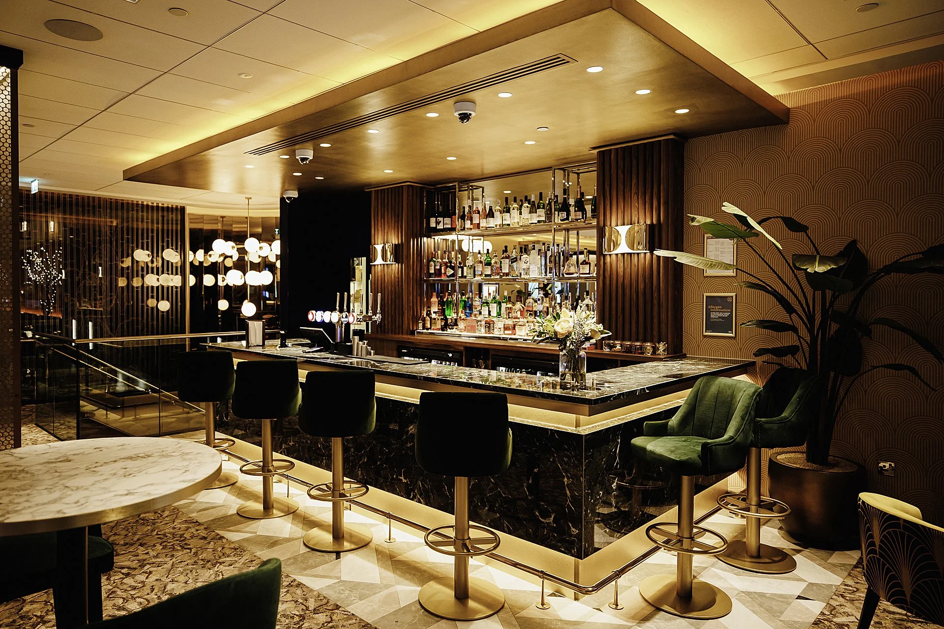 Image of bar and barstools
