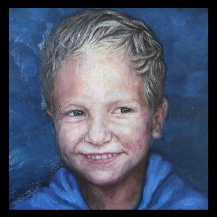 'ALI' (oil on canvas)