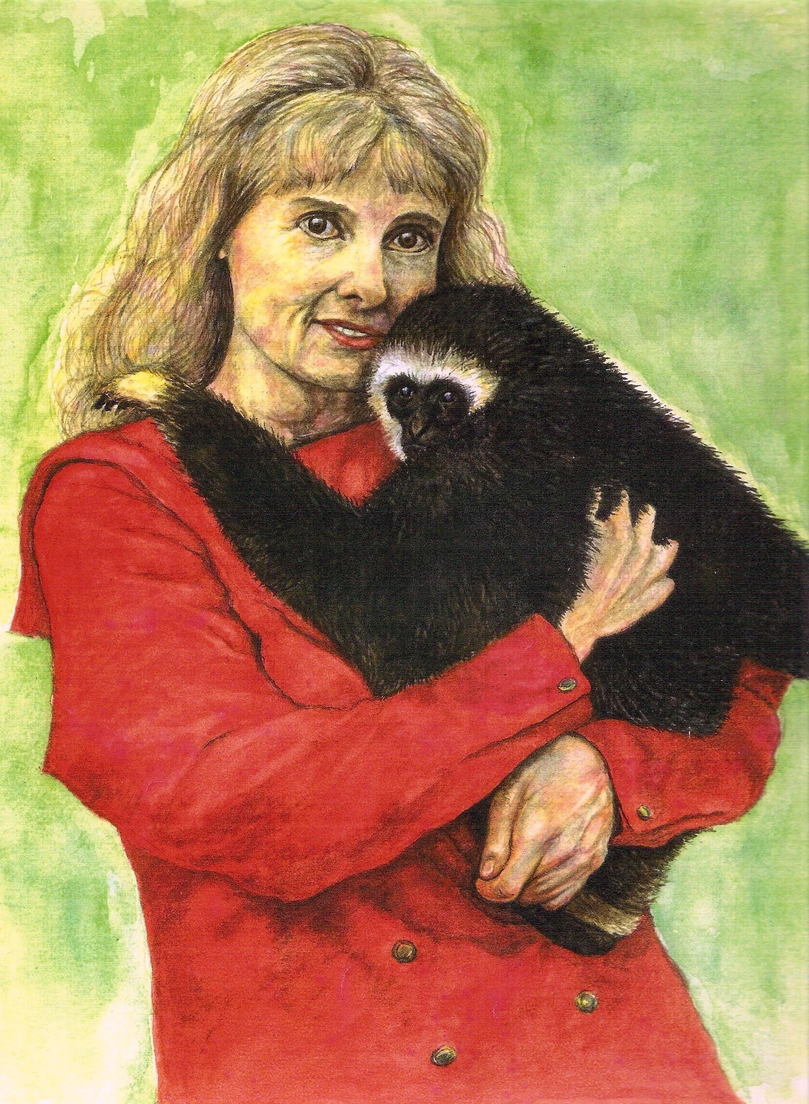 'SHIRLEY McGREAL' (watercolour)