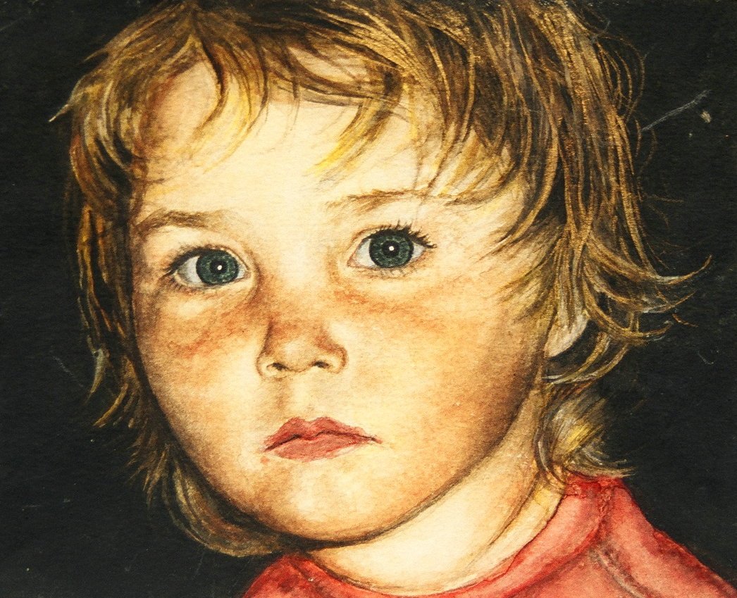 'LAUREN' (watercolour)