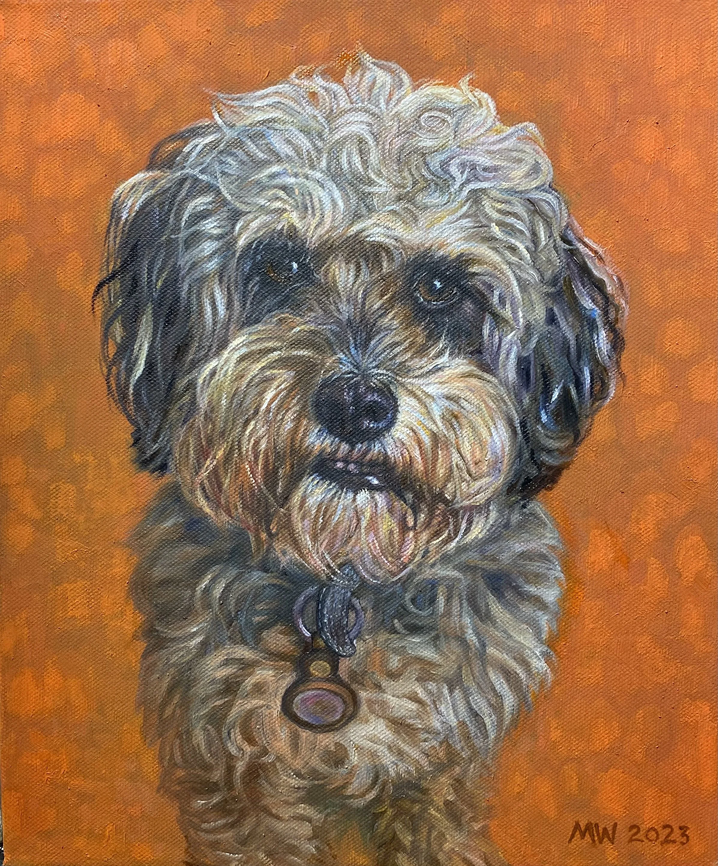 'ARCHIE' (oil on canvas)
