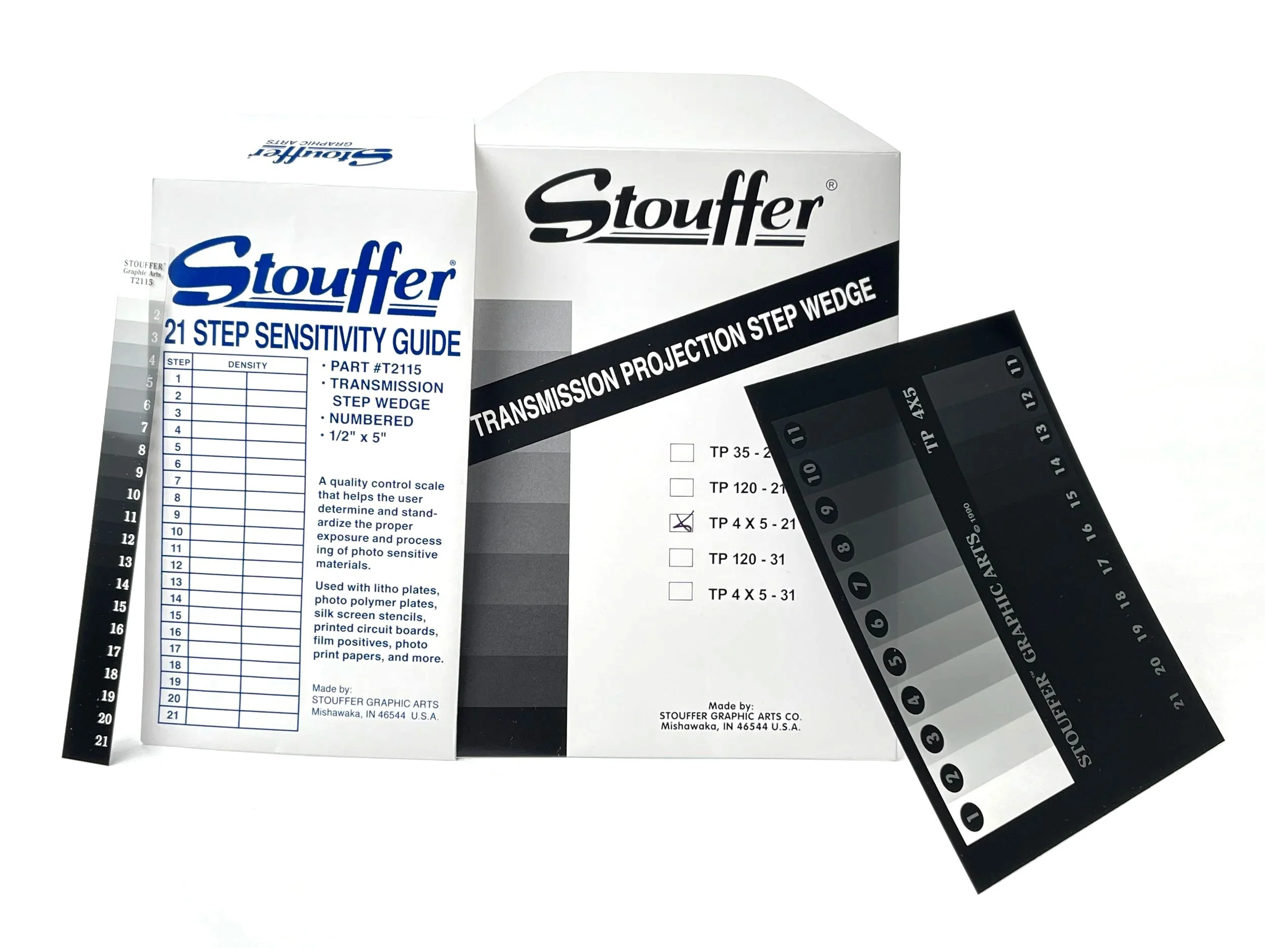 Accessories inc. Stouffer Exposure Step Wedges