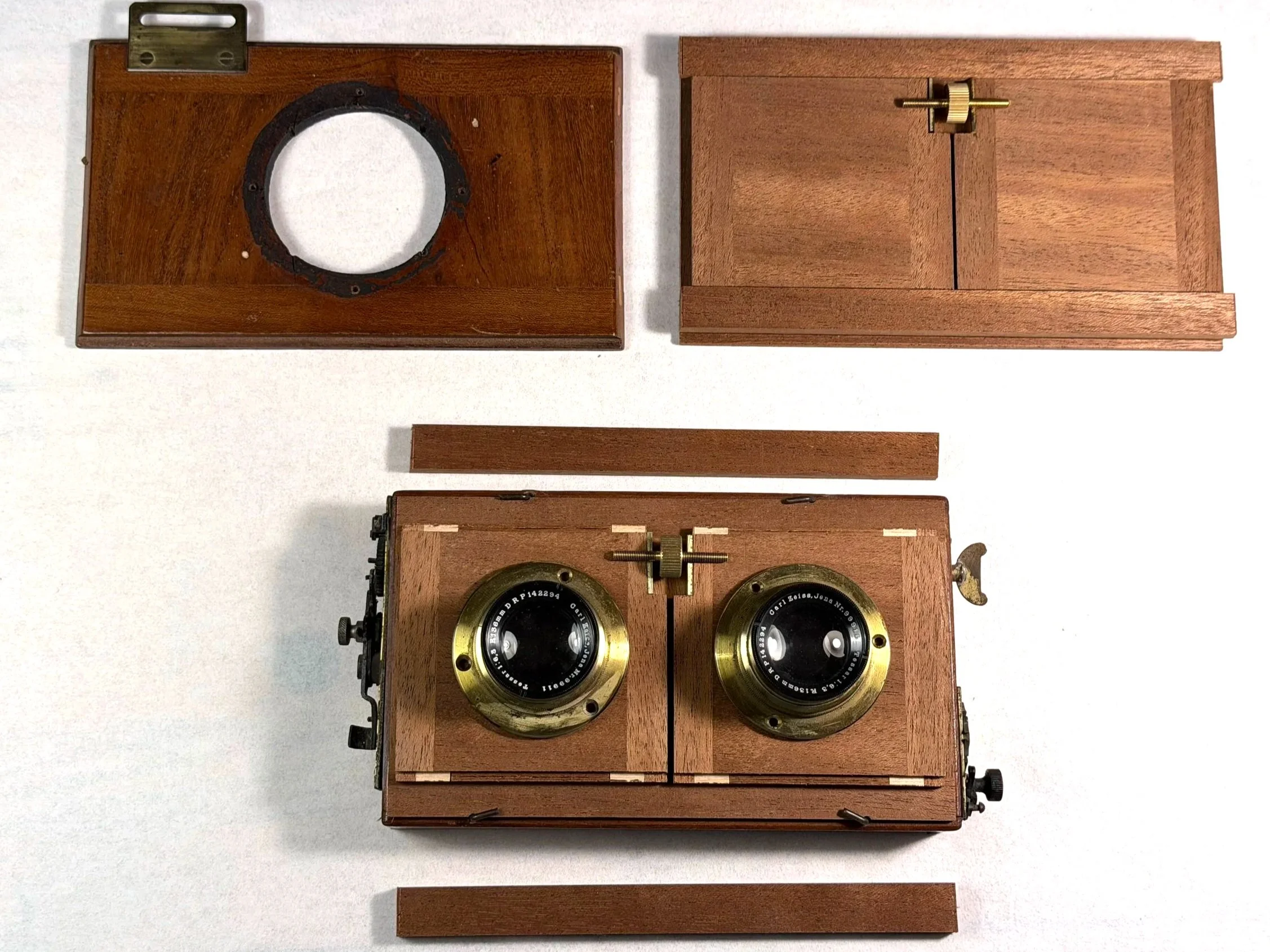 Making a Stereo Lens Board with Variable Separation