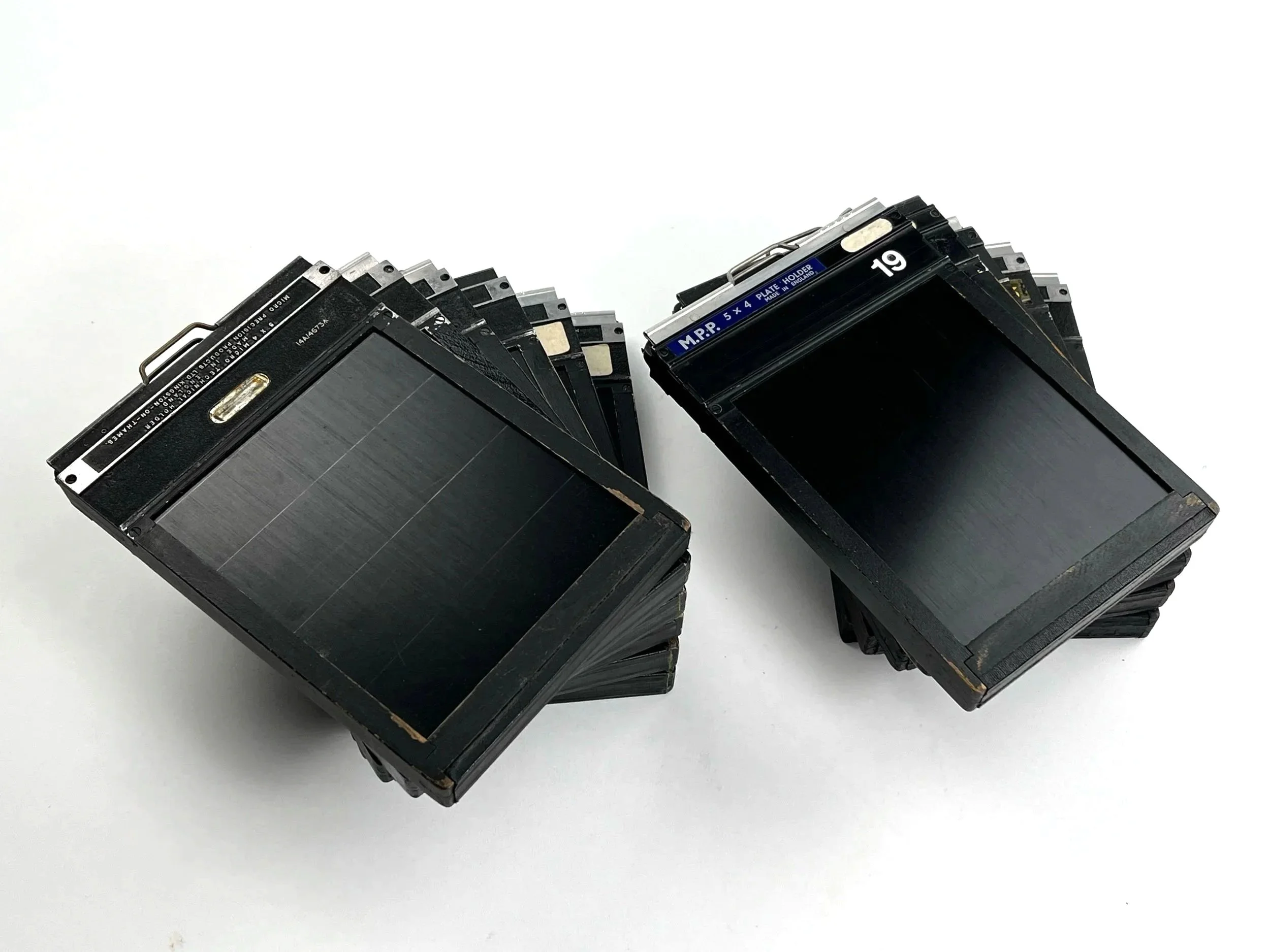 USED MPP 4x5” 5x4” DDS Plate Holders Double Dark Slides