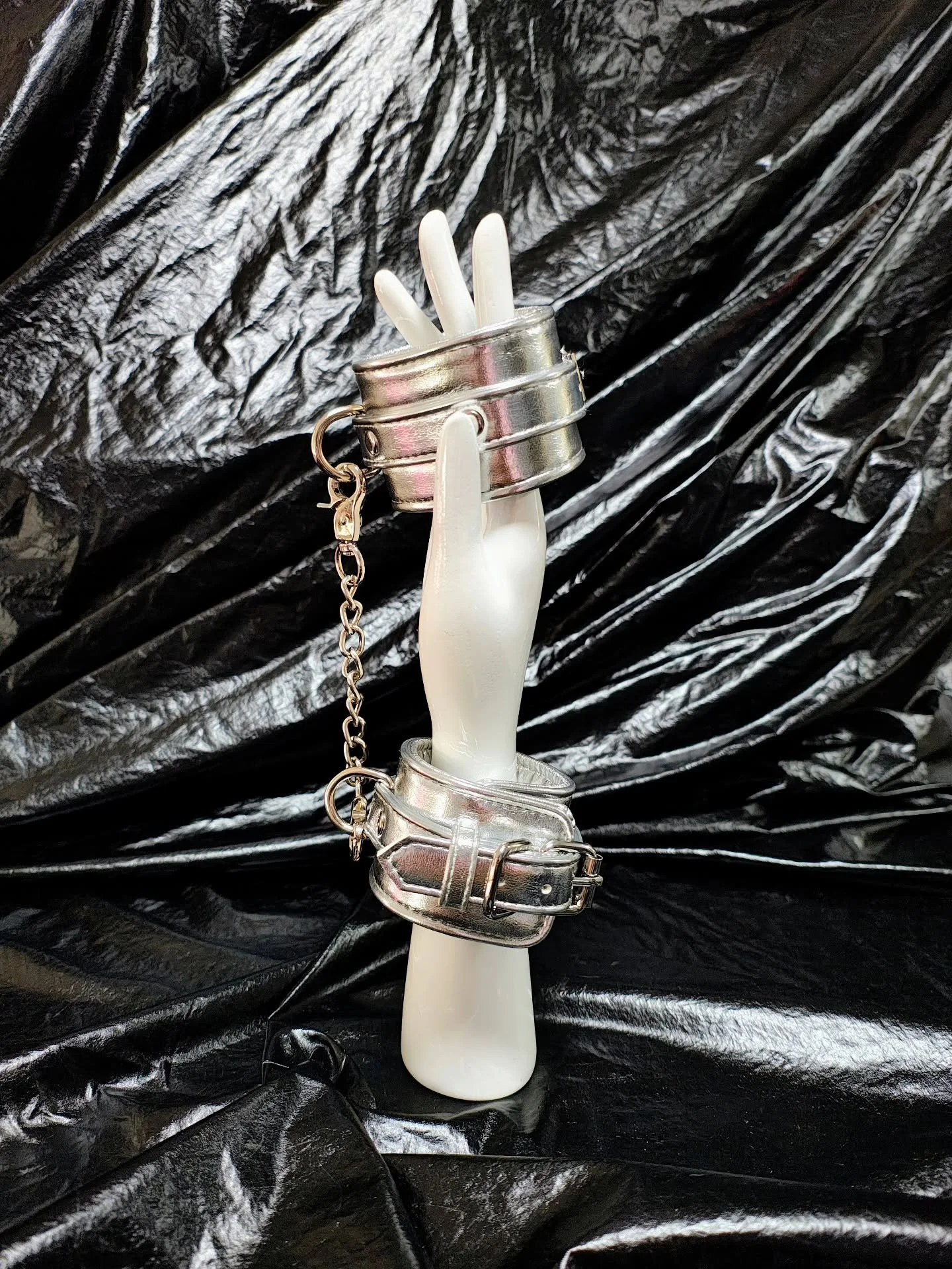 Be Mine Signature Cu⛓️s have just landed🧑&zwj;🚀(anyone else getting moon vibes with this Super Shine Silver?!🚀🌚).

Available online soon... in the meantime find them IRL at the next market popup &amp; in store @passionfruitshop Melbourne🛍️🩶

#h