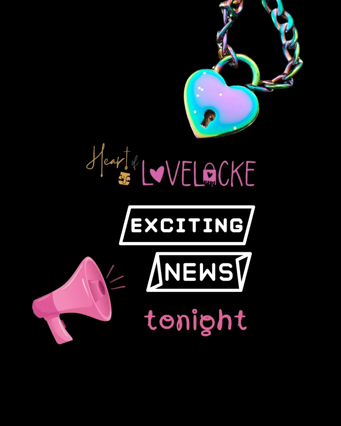 📣EXCITING NEWS! Find out more tonight🎉

#heartoflovelocke #alternativelifestyle #alternativefashion #adultfashion #adultgiftideas