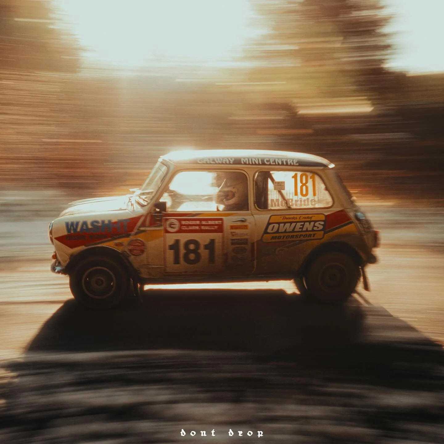 Colin McDowell &amp; Geraldine McBride - Morris Mini - RAC Rally 2025.

Full set coming this week from what was a chaotic day out at Dyfnant last Friday. 

#dontdrop #racrally #mini #minirally