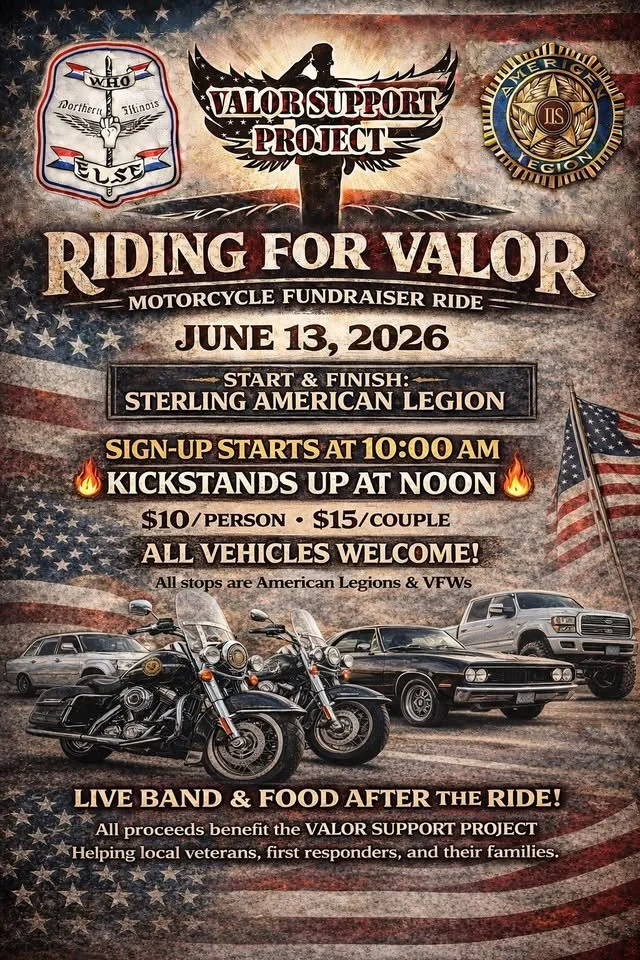 2nd Annual Riding For Valor