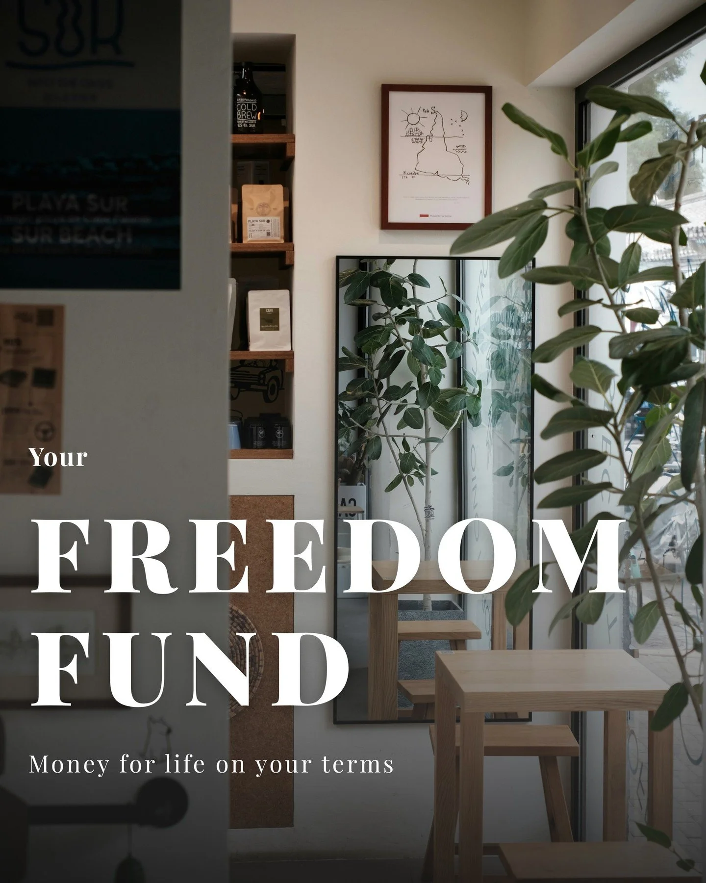 Your Freedom Fund is more than money&mdash;it&rsquo;s peace of mind and permission to say yes to the things that bring you joy. ✨
 Travel, hobbies, wellness, family time&mdash;whatever fills your cup.
 Because financial planning should feel like free