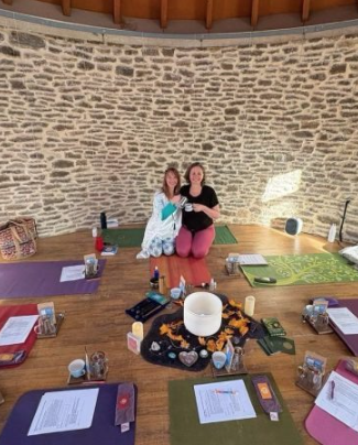 Saturday morning - Pure&nbsp;and Wild Yoga&nbsp;and&nbsp;Sacred Tea Ritual with Sarah Devaki and Joney McNamara