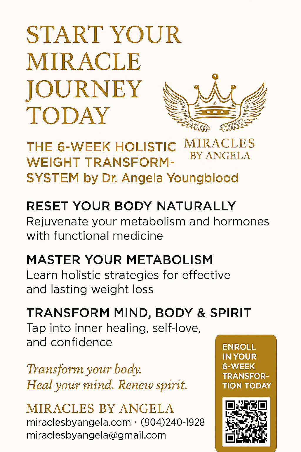 The 6-Week Holistic Weight Transformation System