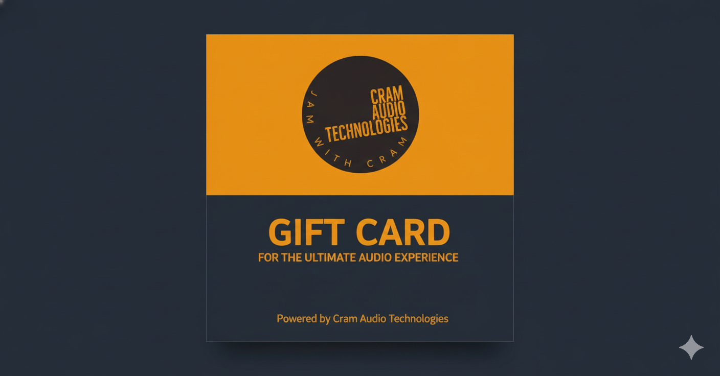 Cram Audio gift card