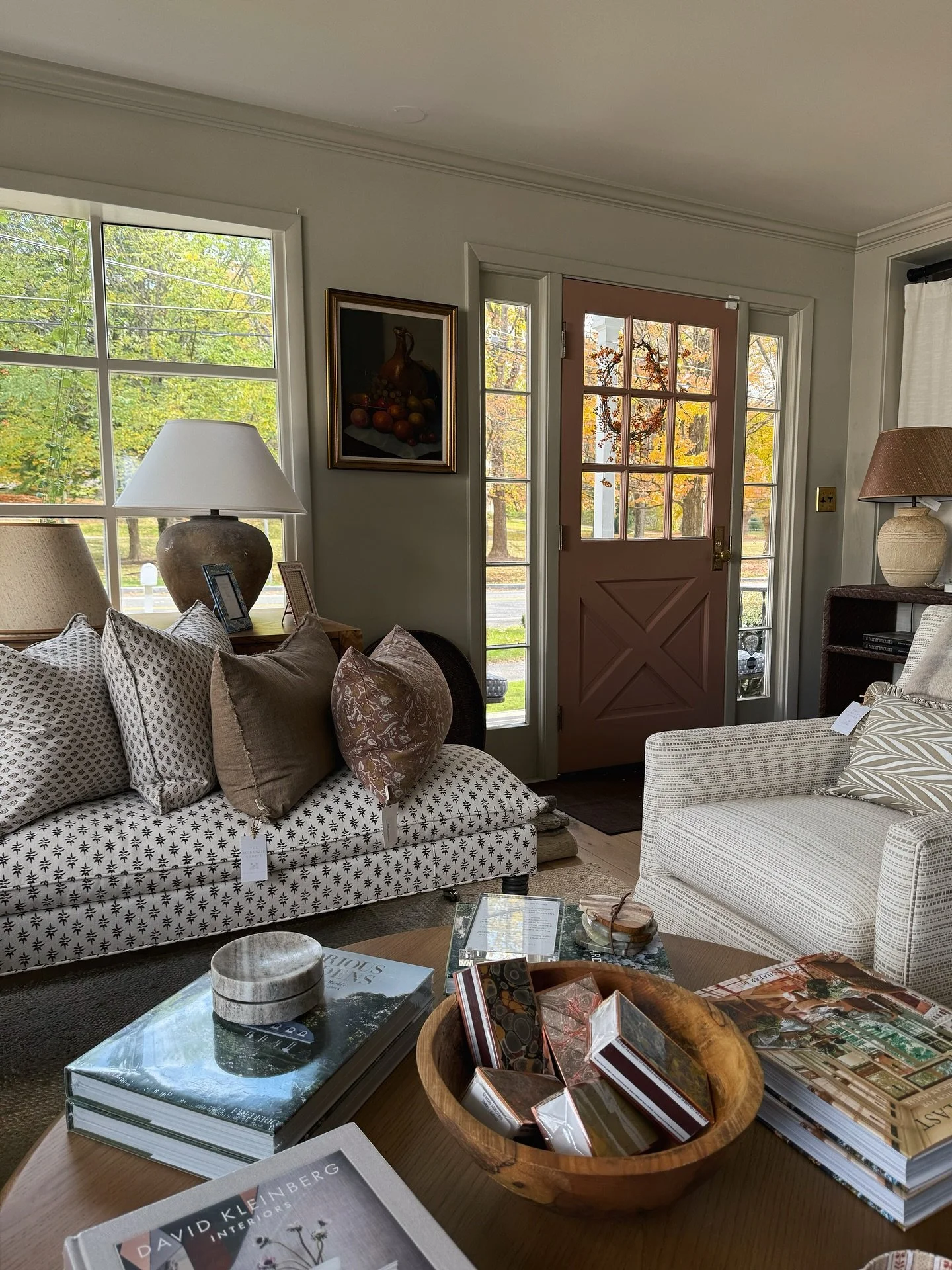 Savoring the last bits fall in the shoppe 🍂 While a little holiday magic begins to make its way onto the shelves. How soon is too soon?!