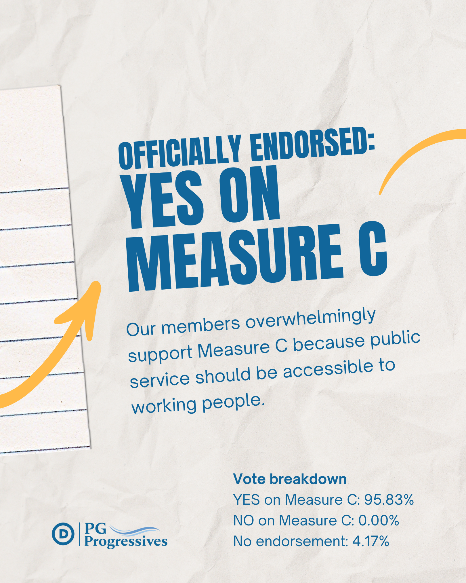 PG Progressives 2026 Primary Endorsements | Official Results — PG ...