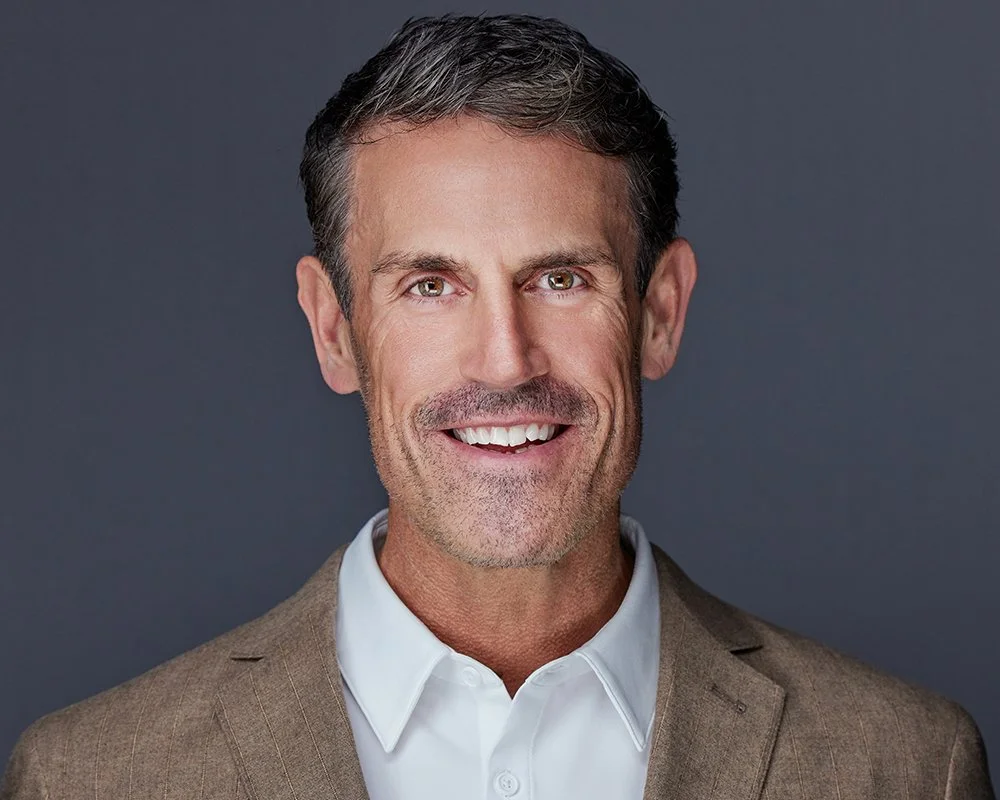 Professional headshot of Bart Peterson, National Sales Director in the cardiovascular pharmaceutical industry, photographed by Orange County headshot photographer Alex Abercrombie in her Costa Mesa studio. Alex specializes in professional headshots, 