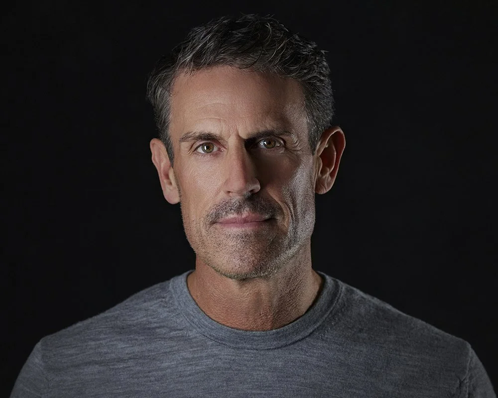 Professional executive headshot of Bart Peterson, National Sales Director in the cardiovascular pharmaceutical industry, photographed by Orange County headshot photographer Alex Abercrombie in her Costa Mesa studio. Alex specializes in professional h