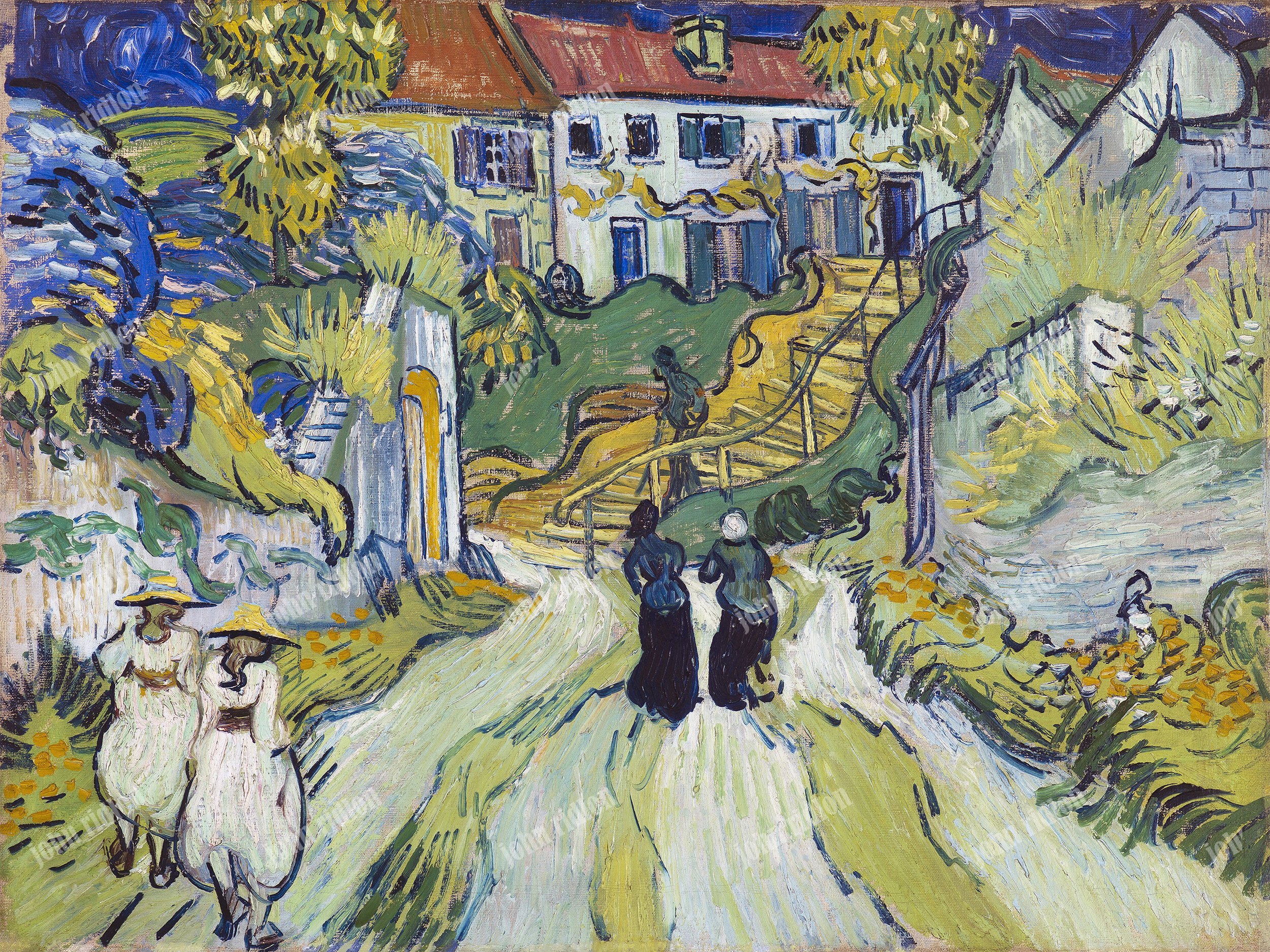 Stairway at Auvers 01 17mb.jpg