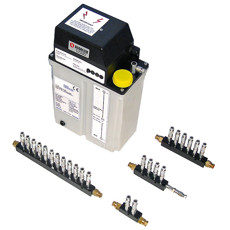 Single-line automaattinen rasvavoitelujärjestelmä peruskohteisiin