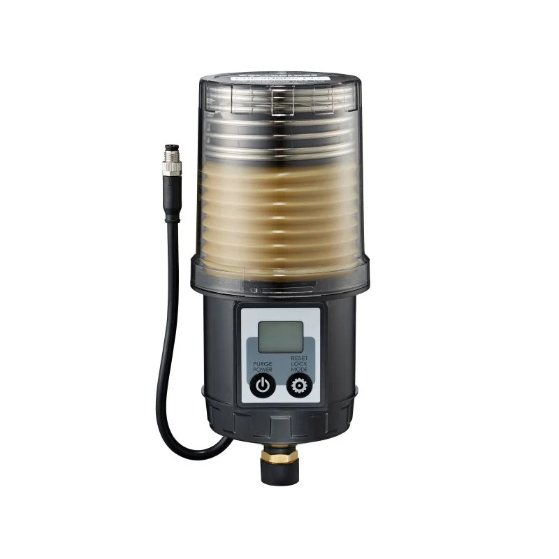 Yksipisteannostin rasvavoiteluun PLC-ohjauksella ja etävalvonnalla