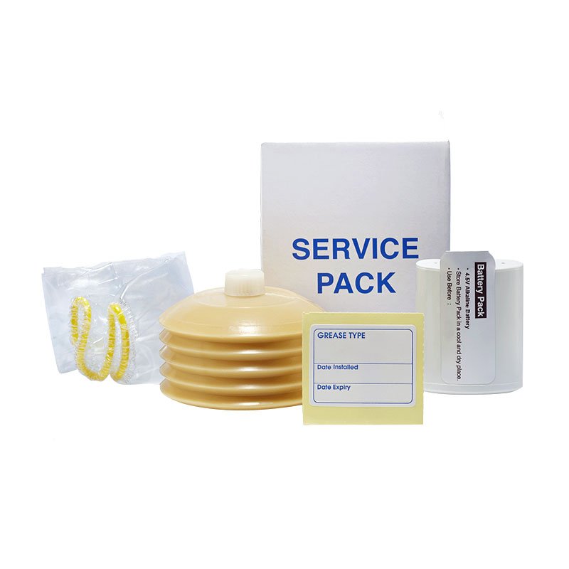 Huoltopaketti teollisuuden rasvavoitelin yksipisteannostimille