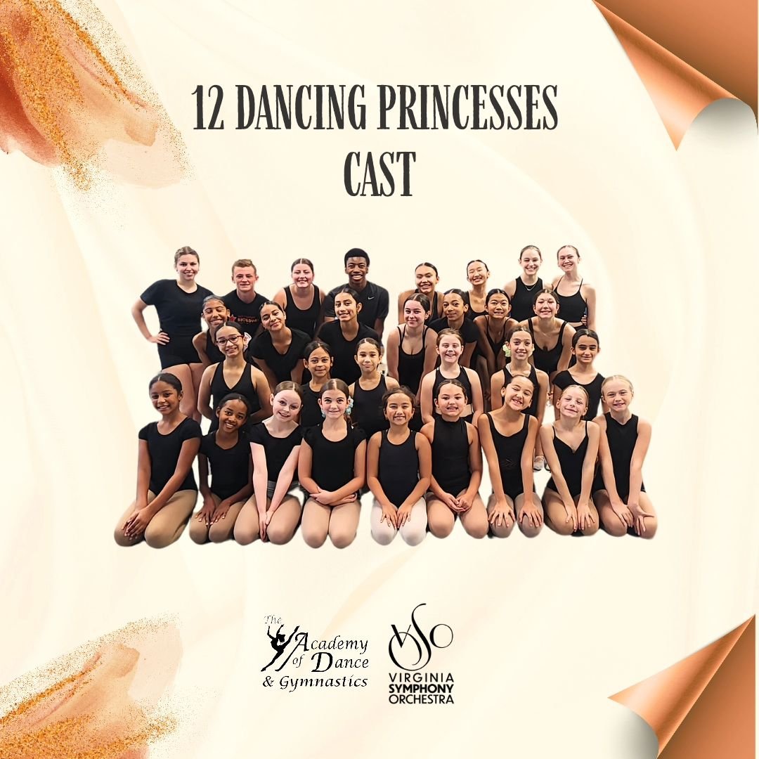 Congratulations to the dancers who were cast for the 12 Dancing Princesses! 

#virginiasymphonyorchestra #aod4life #ballet #12dancingprincesses