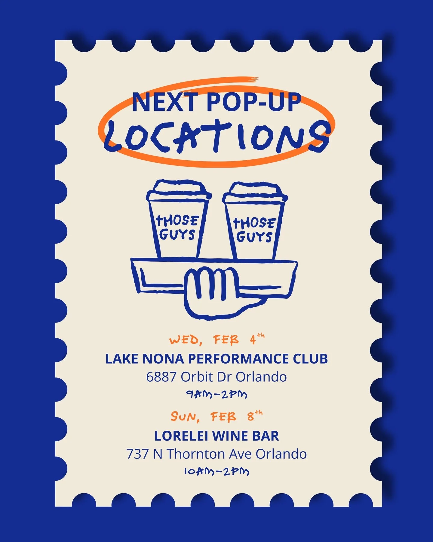 new locations are here! ☕️

Wed, Feb 4th @lnperformanceclub | 9am - 2pm
Sun, Feb 8th @loreleionthornton | 10am - 3pm

.

#orlando #orlandocoffee #orlandolocal #coffeetrailer #coffeeshop orlando coffee trailer