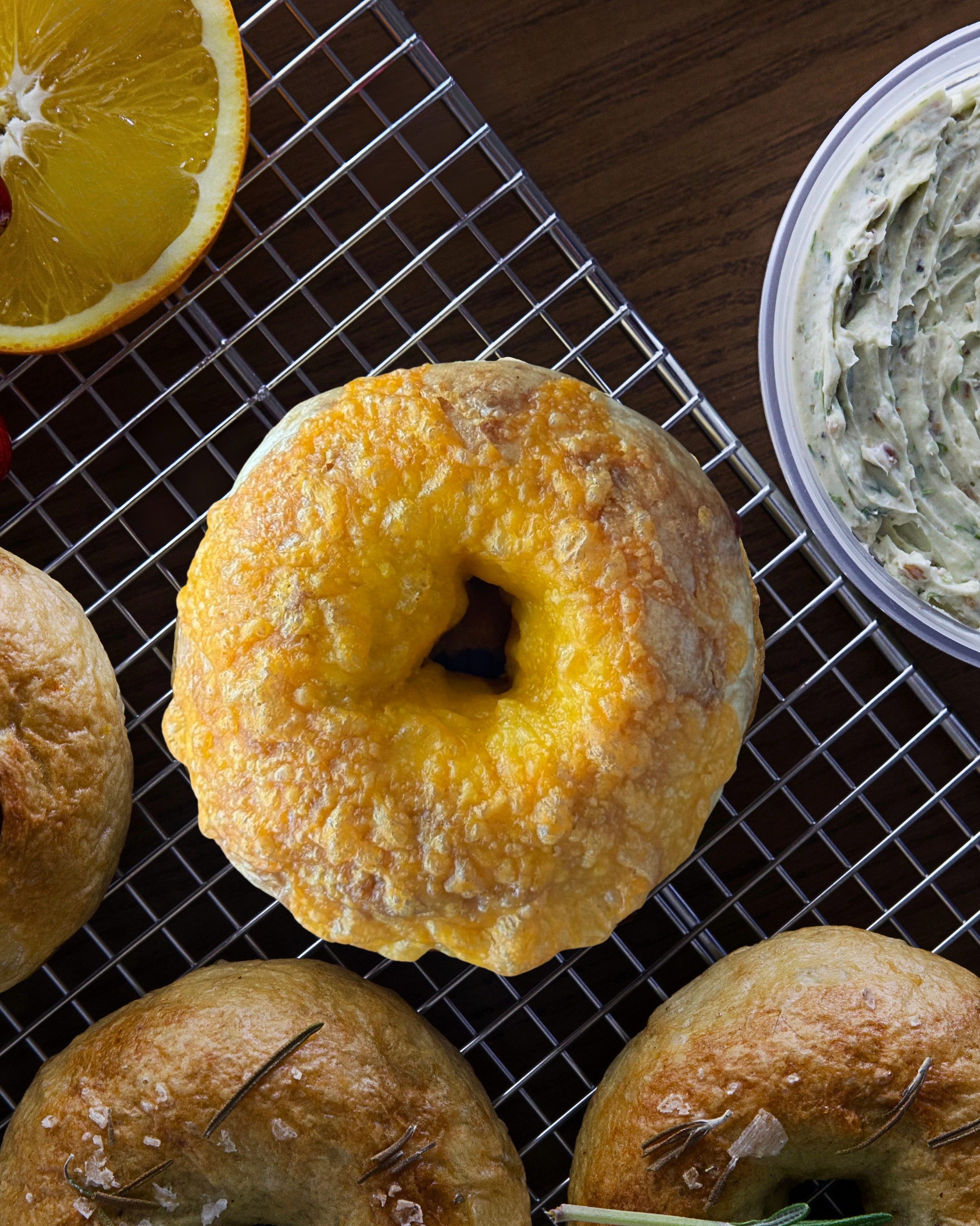 Cheddar Cheese Bagel