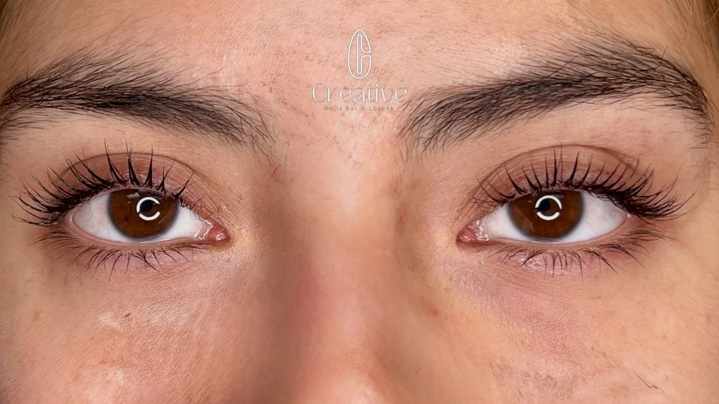 Your natural lashes, just elevated ✨
Lifted + tinted by Ellie

✨ Welcome Offer ✨
New here? Enjoy $10 OFF your first visit 💅 when you book services $50+!
(One-time use &bull; First-time customers only &bull; Cannot be combined with other offers 🫶) 
