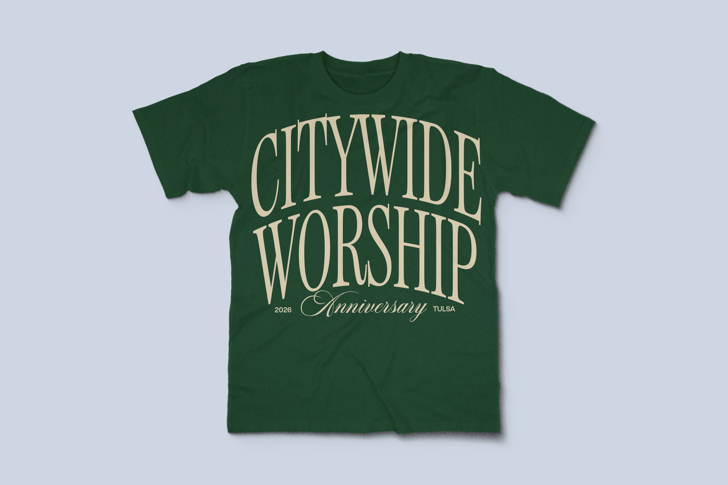 GREEN ANNIVERSRY 2Front shirt mockup.png