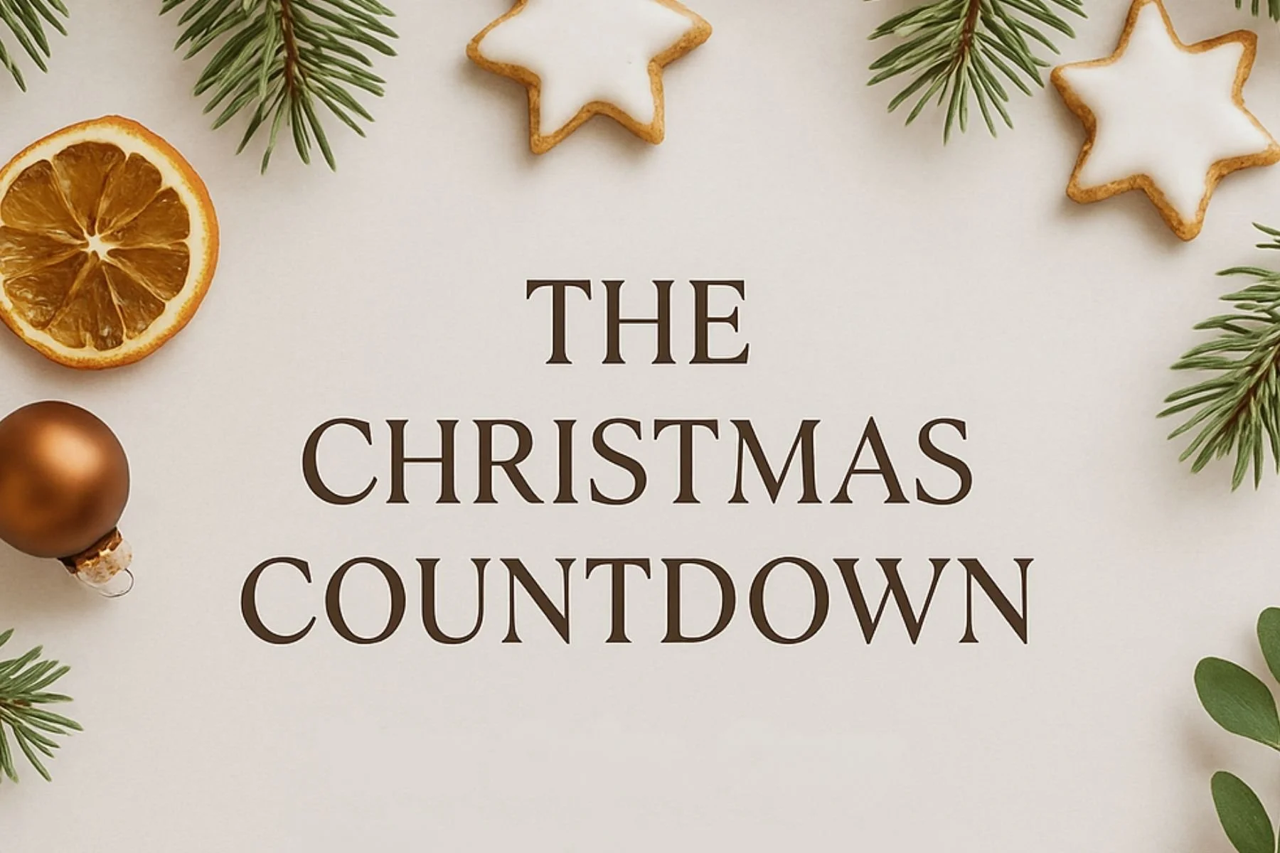 The Christmas Countdown: Your Calm, Cozy Holiday Companion