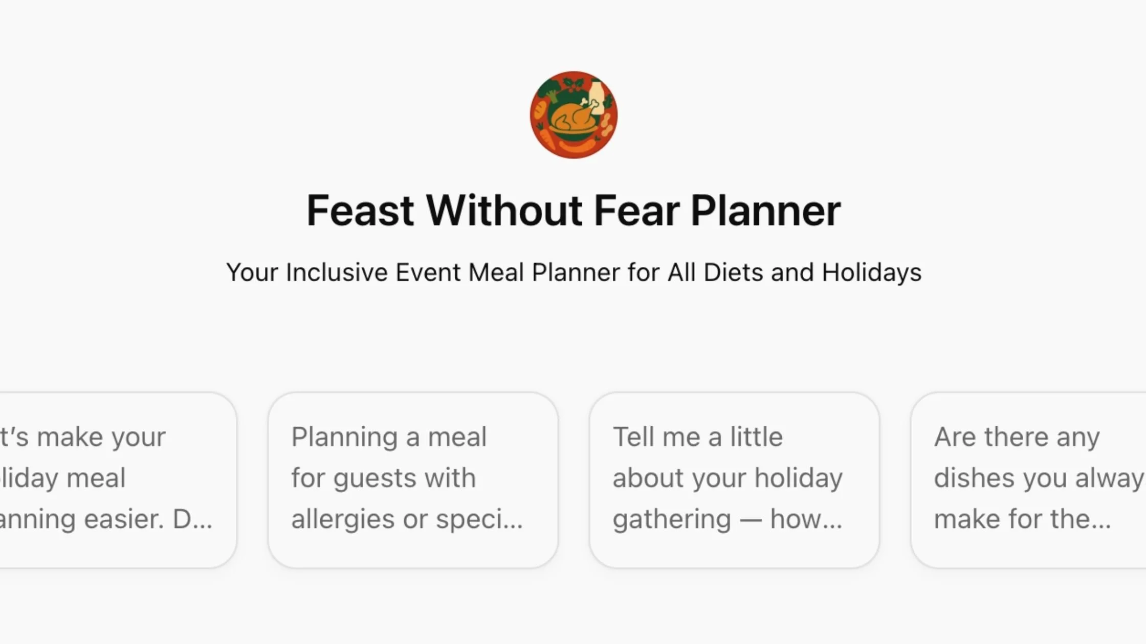 Host the perfect meal and account for dietary needs and restrictions of your guests.