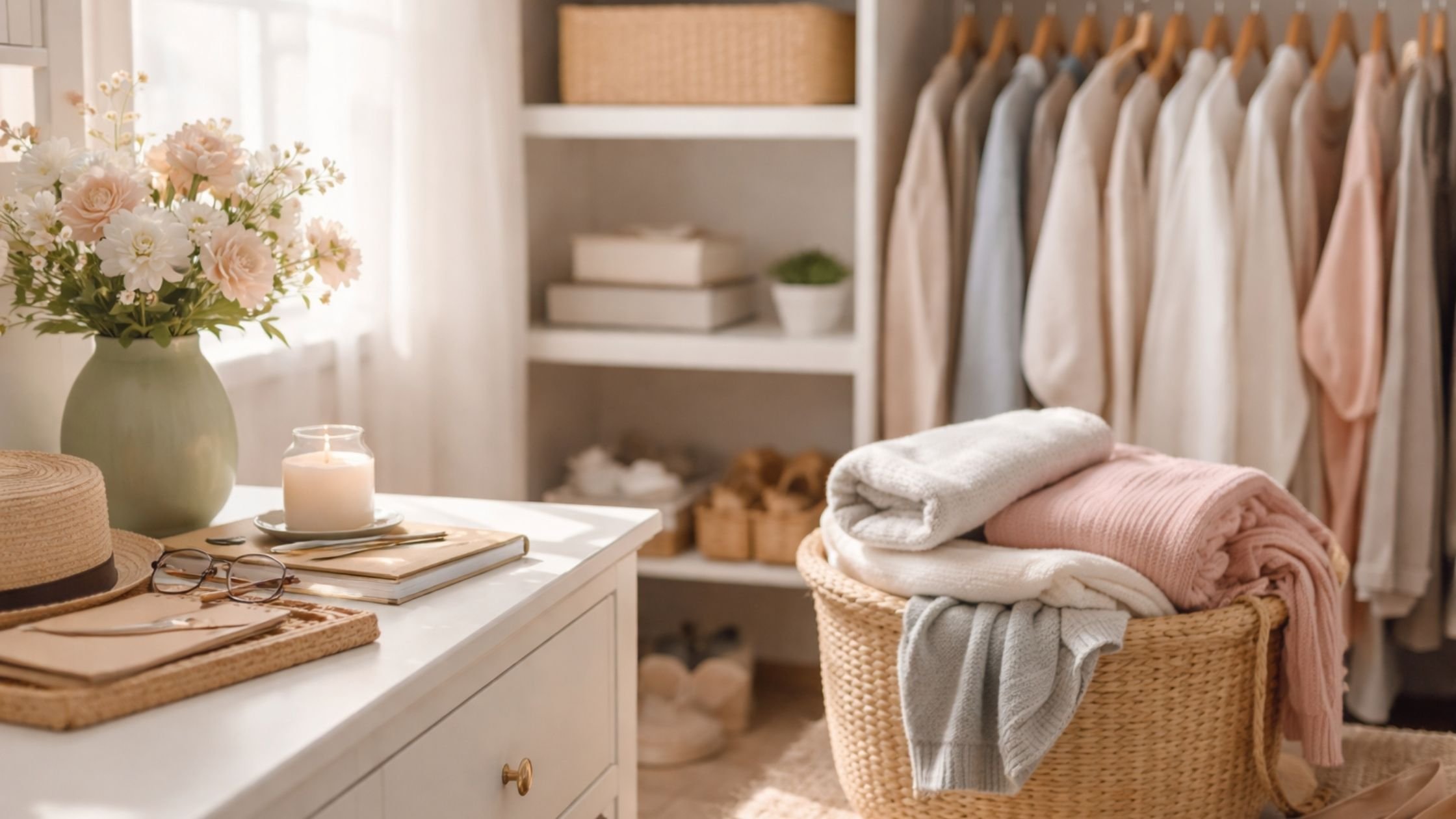 Clear space before you change everything.