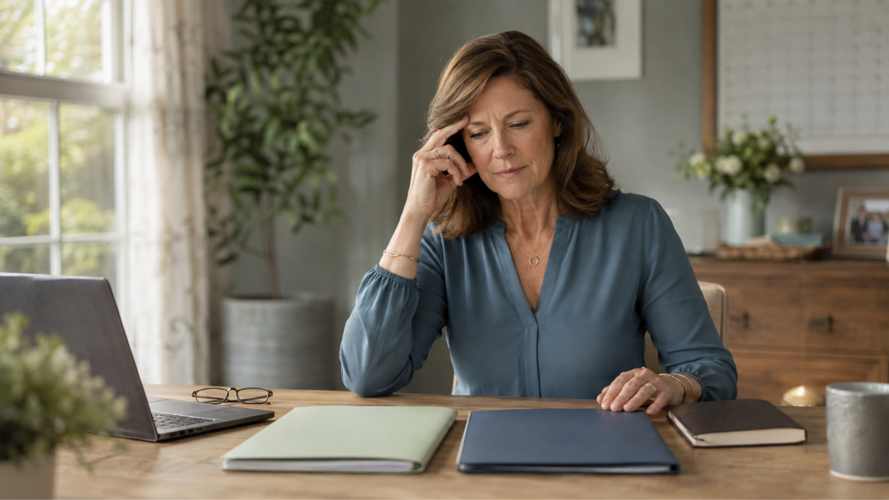 woman second guessing her decision