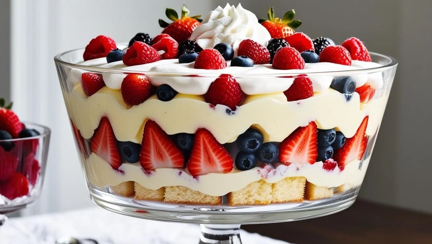 Festive Berry Trifle