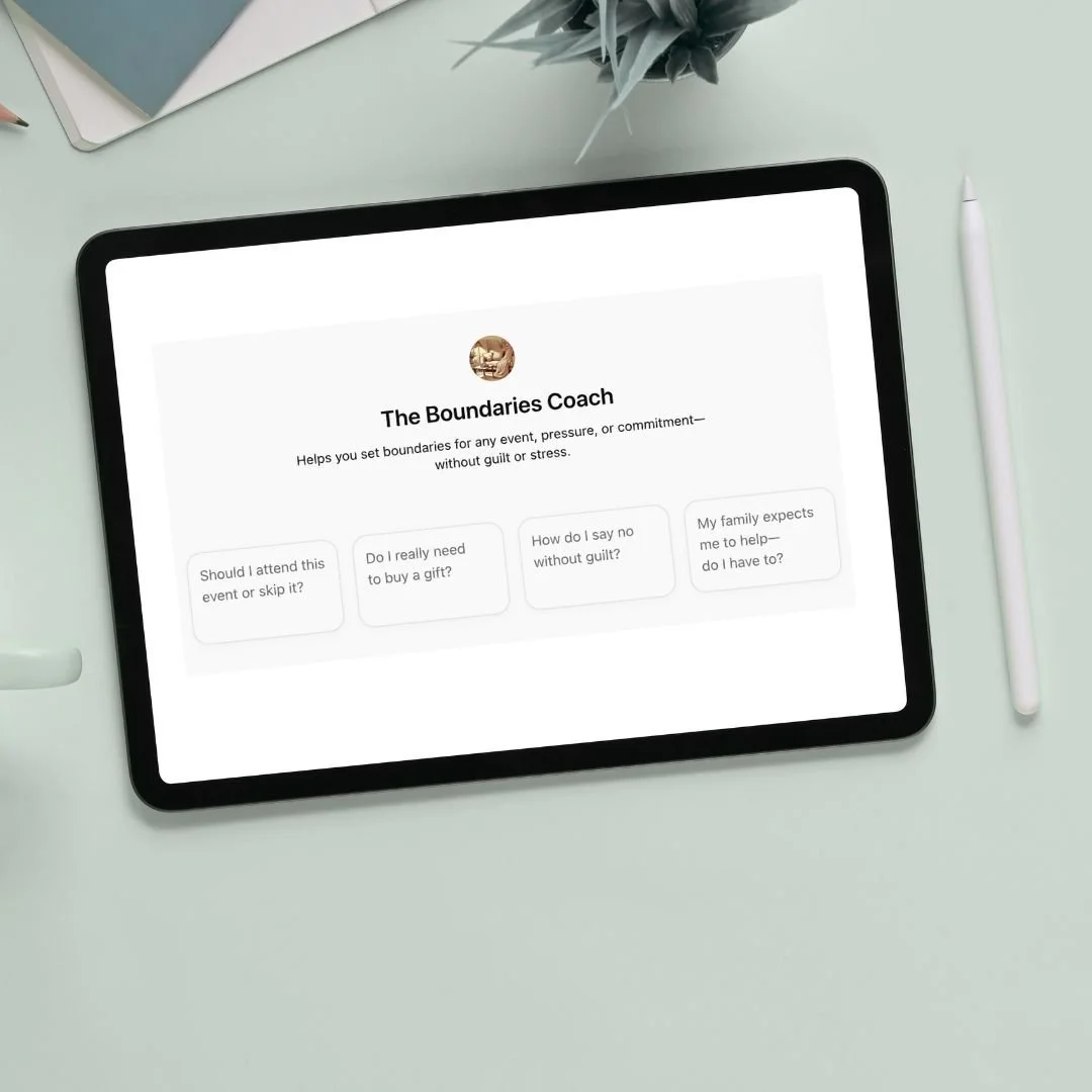 The Boundaries coach GPT