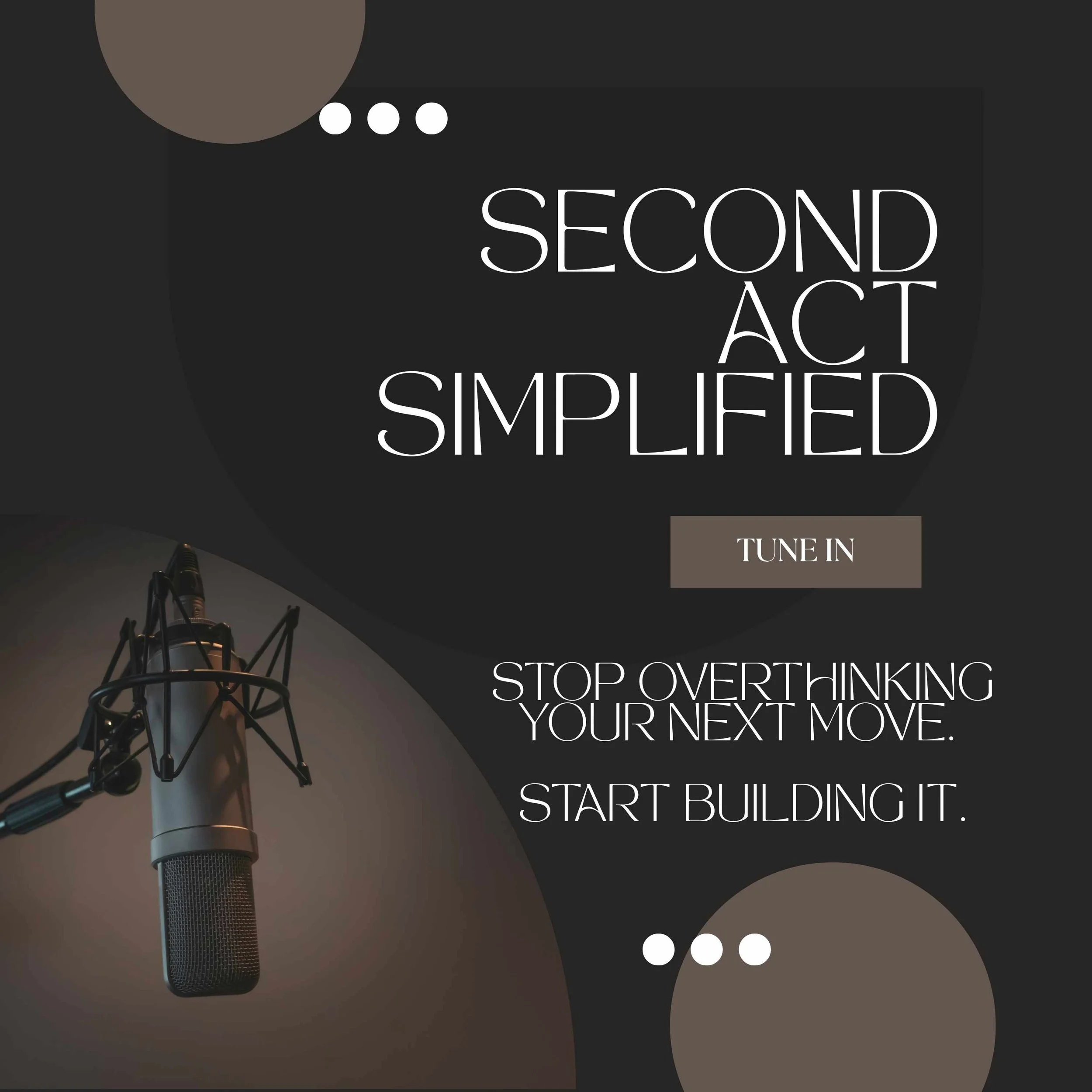 Stop overthinking your next move. Start building it.