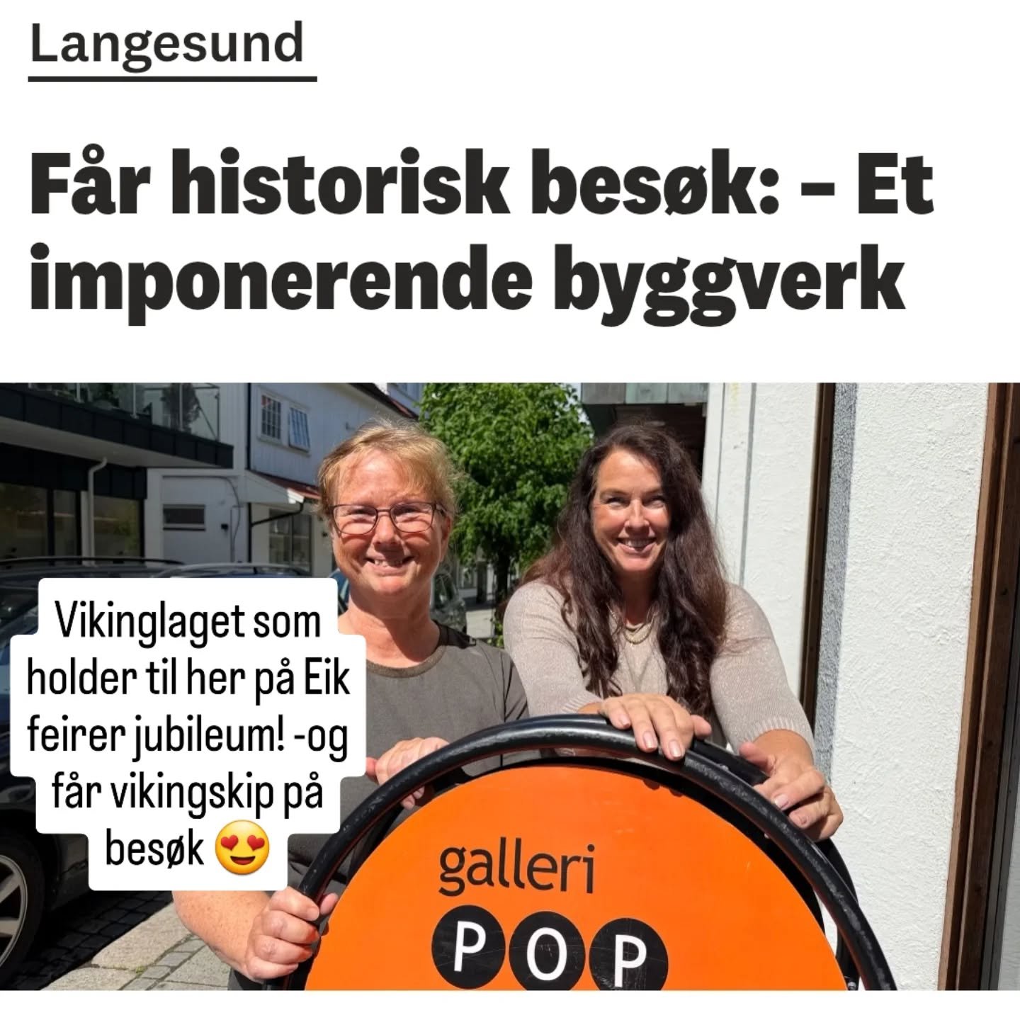 Omvisning p&aring; kopi av Gokstadskipet, vikinger og historisk h&aring;ndverk 🤎