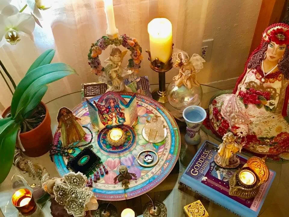 The Power of the Sacred Altars, how to create them, and ideas for meaningful rituals.