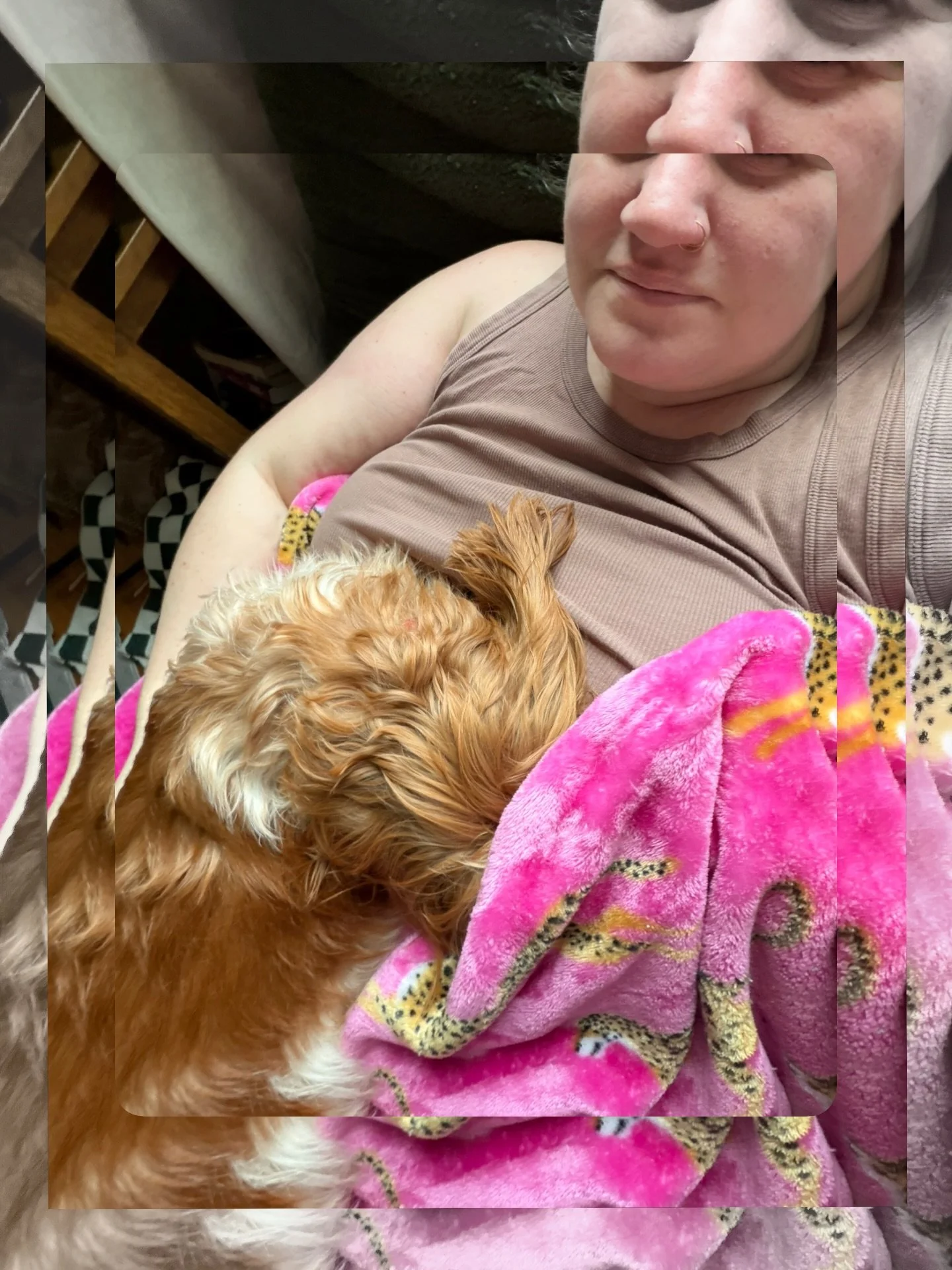 My sweet snuggly Lydia.