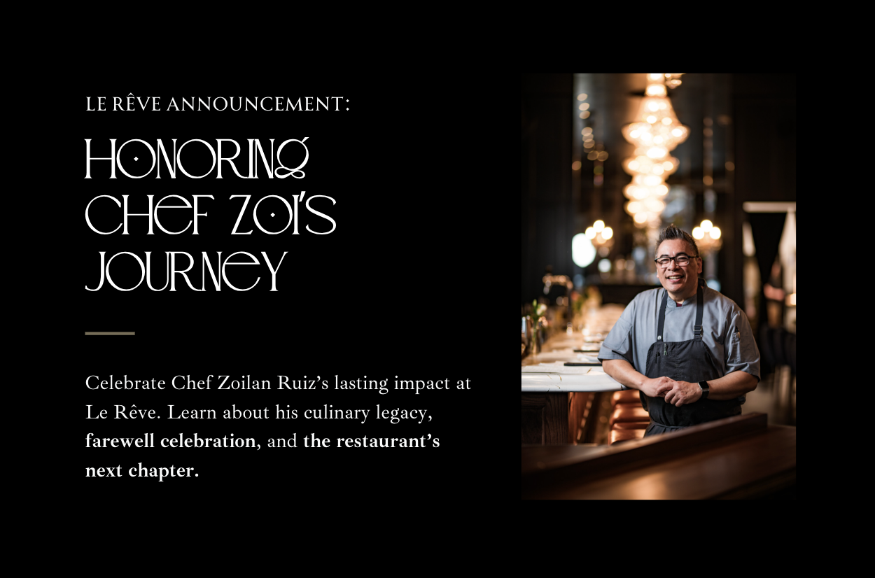 A Bittersweet Farewell to Chef Zoilan Ruiz