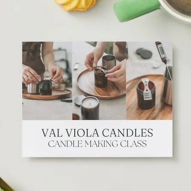 Have you heard?! ✨ Val Viola Candles is finally offering candle-making classes in 2026! 🕯️💘
Join us for our first-ever Valentine&rsquo;s Day classes &mdash;
📍 2/8 at Blush Bookstore @blushbookloungect 
🍷 2/12 at Valor Wines @valorwines 
Grab your