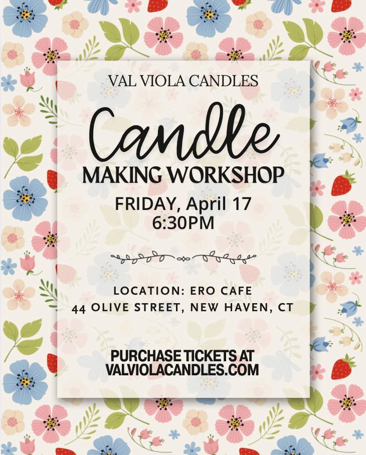 Candle Making Workshop at ERO Cafe