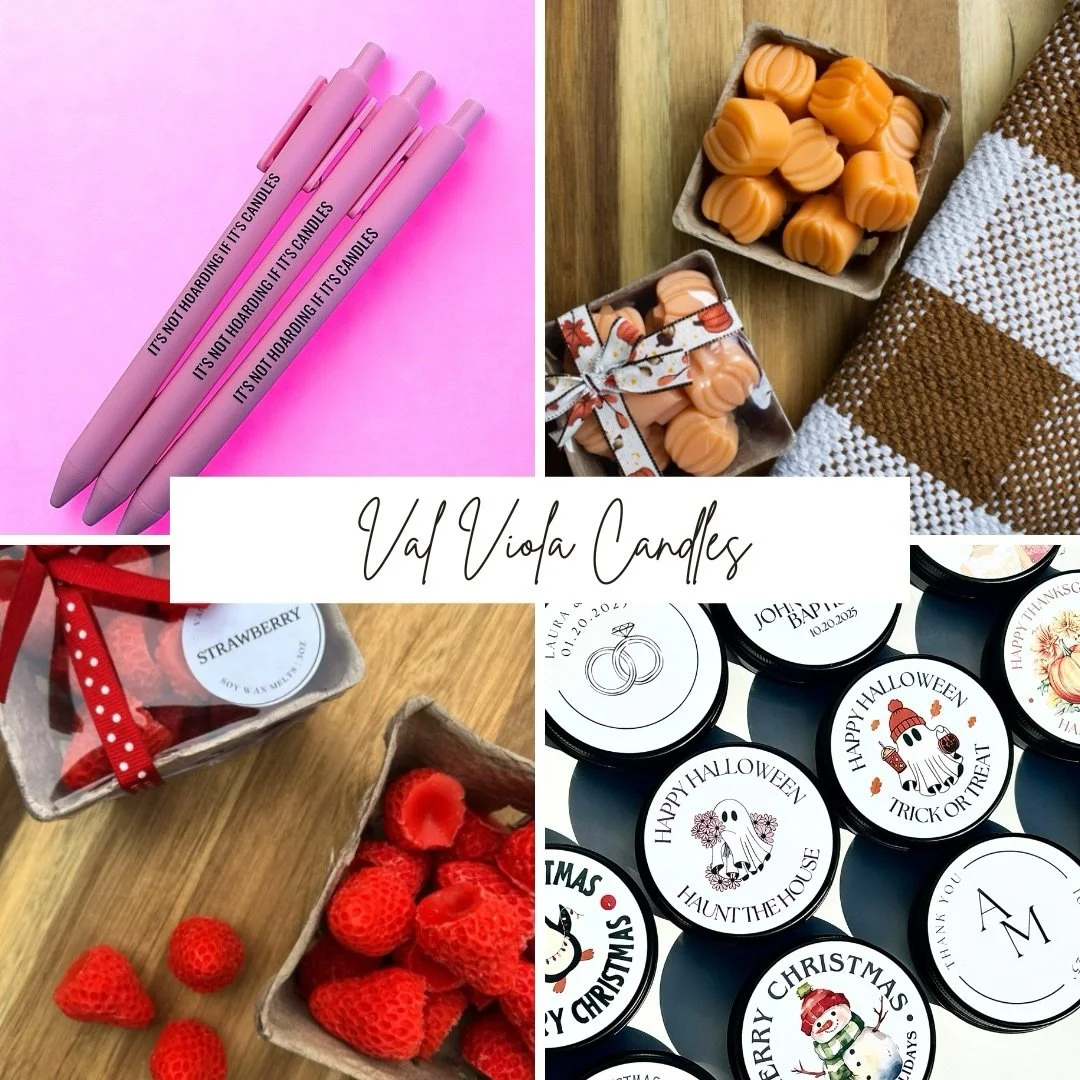 Look at our offerings ✨ 100% soy wax candles made with skin-safe fragrances, plus the perfect gifts for every occasion 🕯️🎁
.
.
#fyp #candles #soycandles