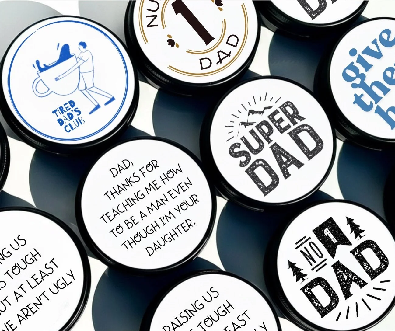 It&rsquo;s not too late to order a custom candle for all your father figures!