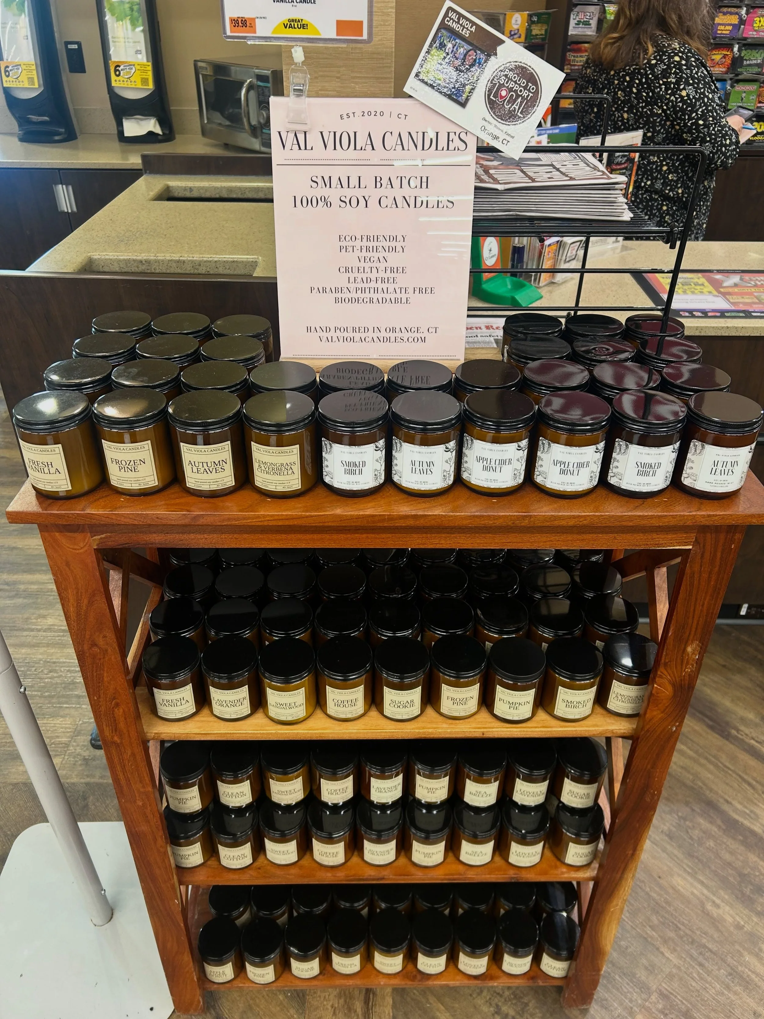 A full restock AND three new scents?! Only the best for our customers! Check out 14 of our best sellers at @bigyfoods Derby &amp; Stratford!