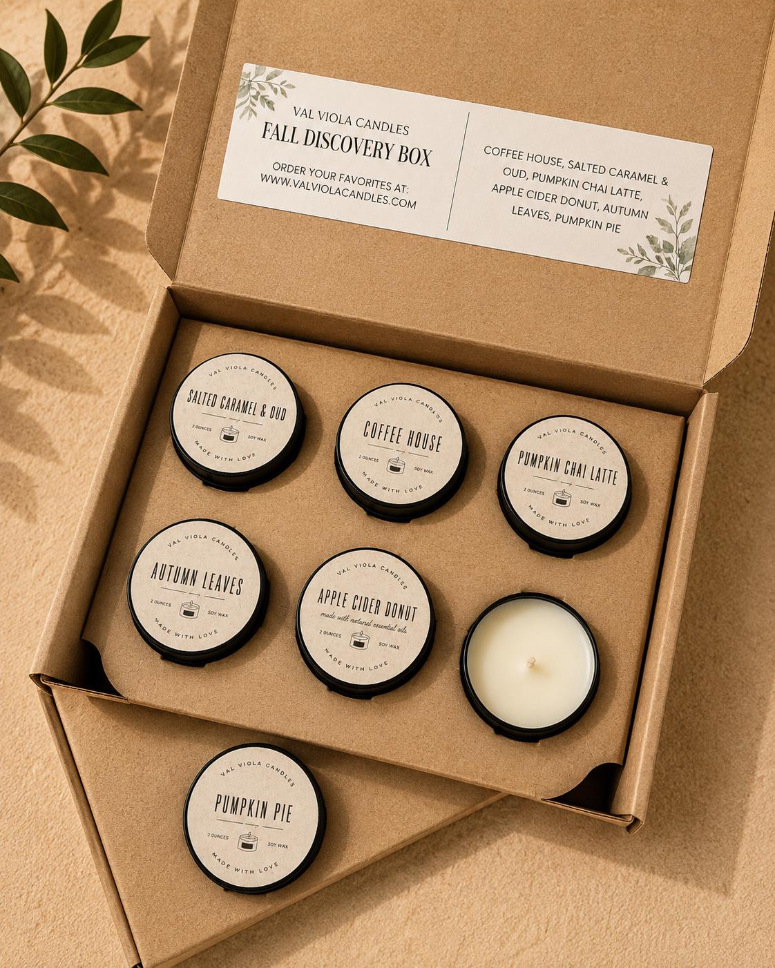 Fall Discovery Box Tea-light